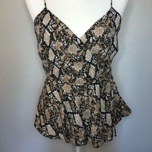 Snake Print Tank